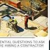 Hiring a Contractor