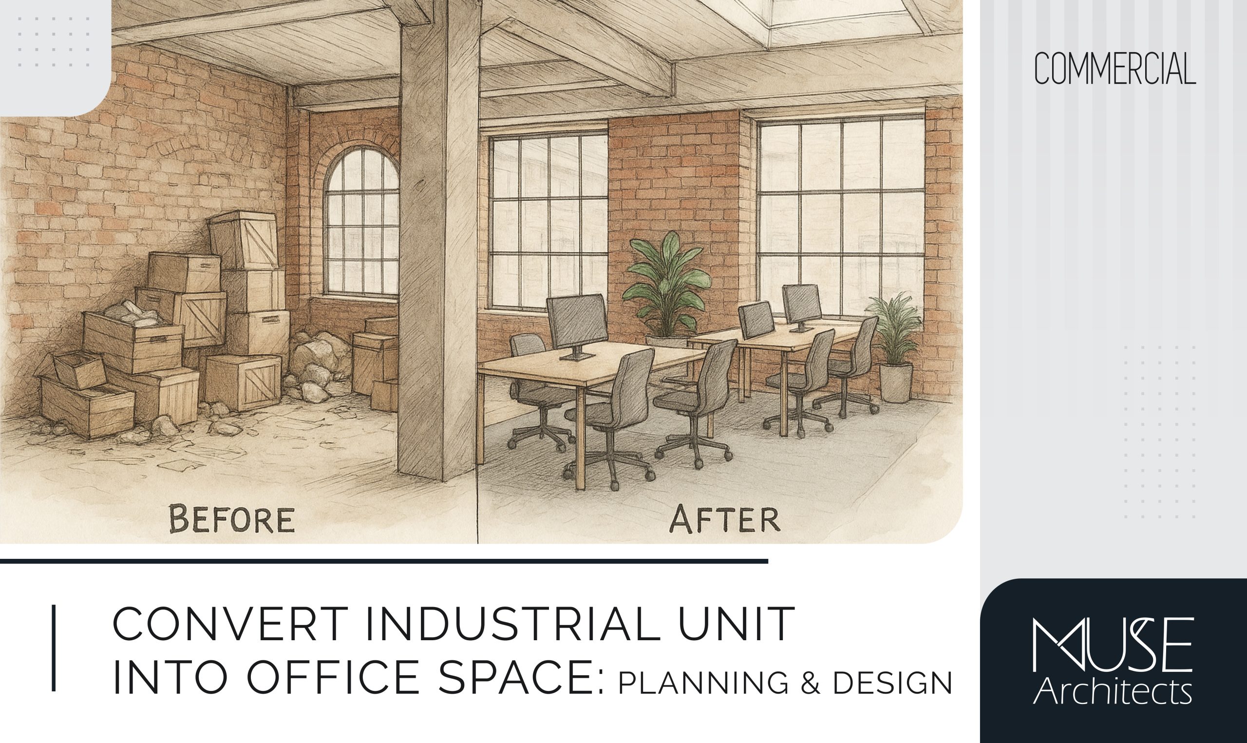Industrial Commercial architecture office Manchester