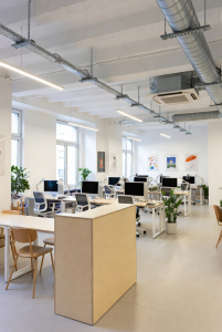 Alternative uses of office buildings such as clinics and studios