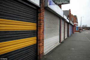 Underperforming roadside retail unit in the UK with low activity and limited customer engagement